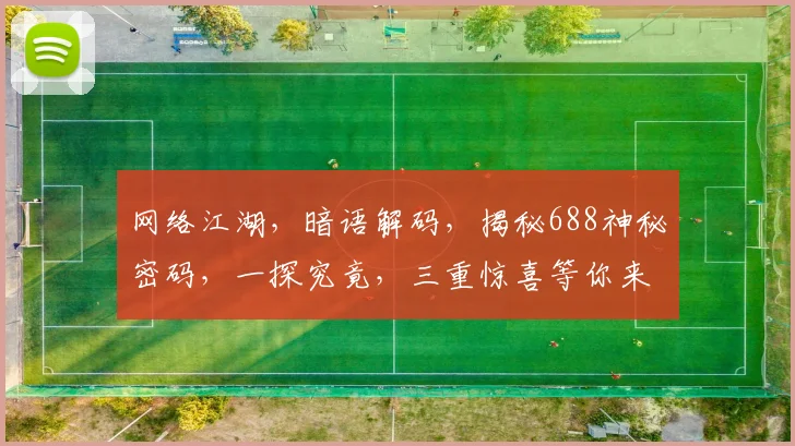 网络江湖，暗语解码，揭秘688神秘密码，一探究竟，三重惊喜等你来